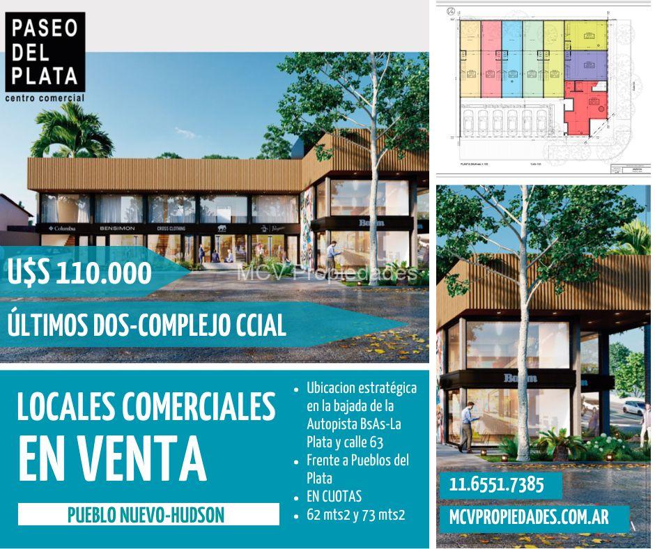 LOCALES - PASEO DEL PLATA - Pueblo Nuevo - Hudson - Frente a Pueblos del Plata — foto 6