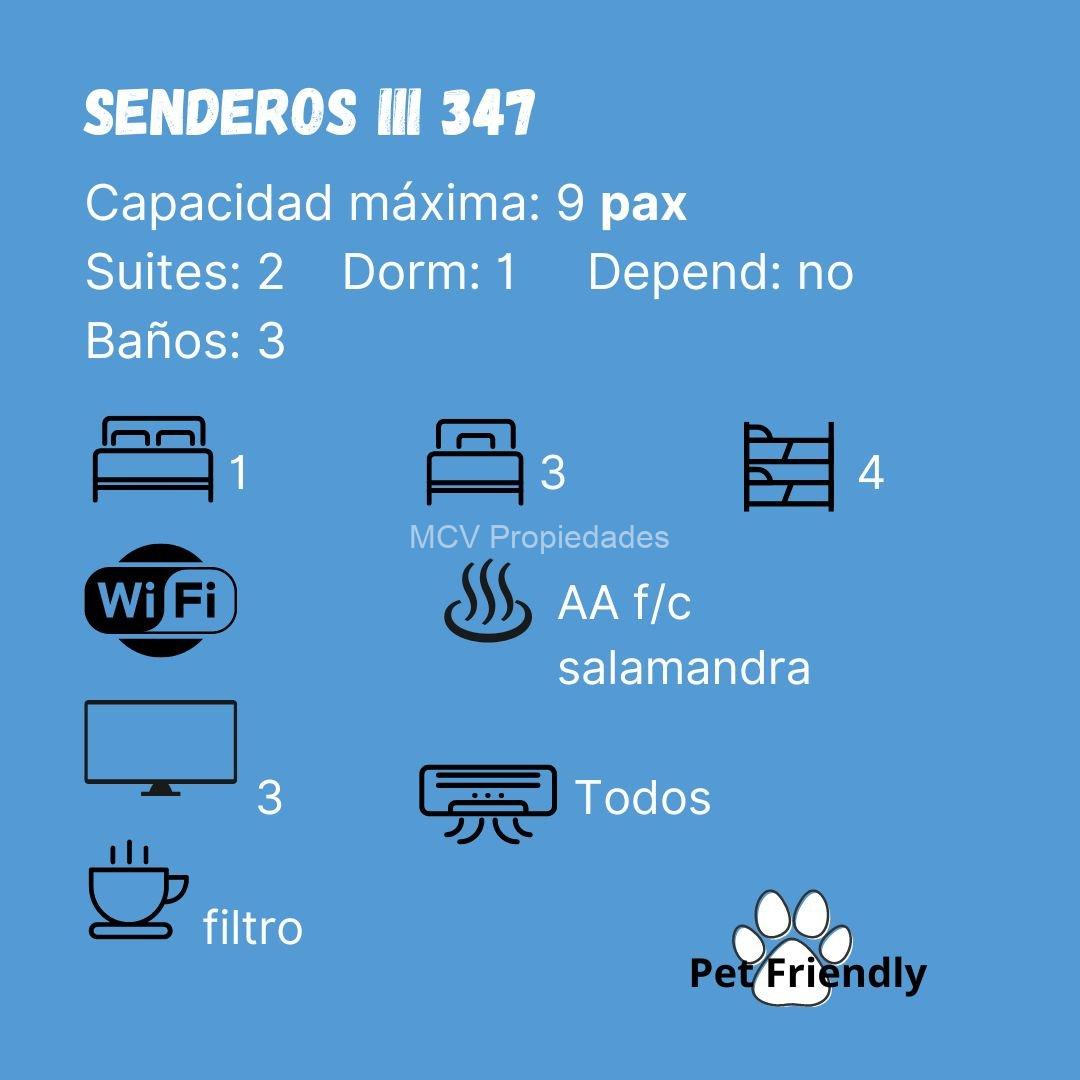 SENDEROS III 347 p/9pax c/ pileta cercada — foto 11