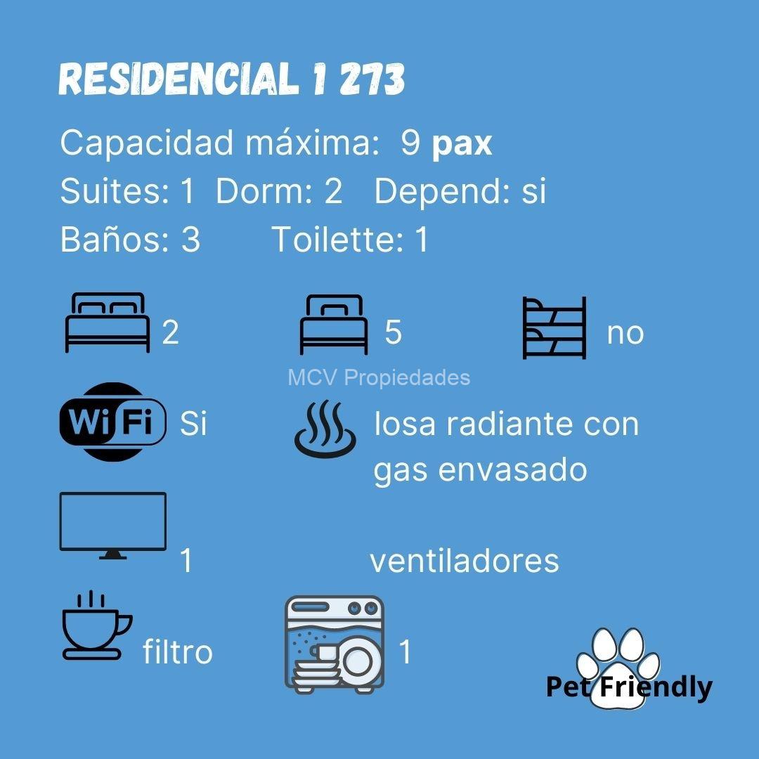 RESIDENCIAL 1 273 para 6/7+2 pax con pileta cercada — foto 29