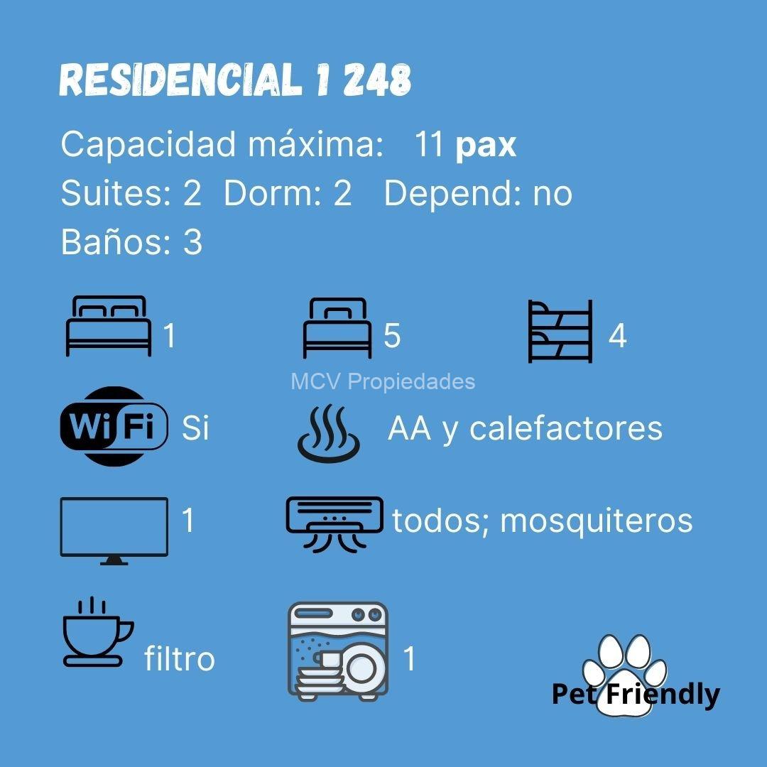 RESIDENCIAL 1 248 c/ pileta cercada p/11 pax — foto 27