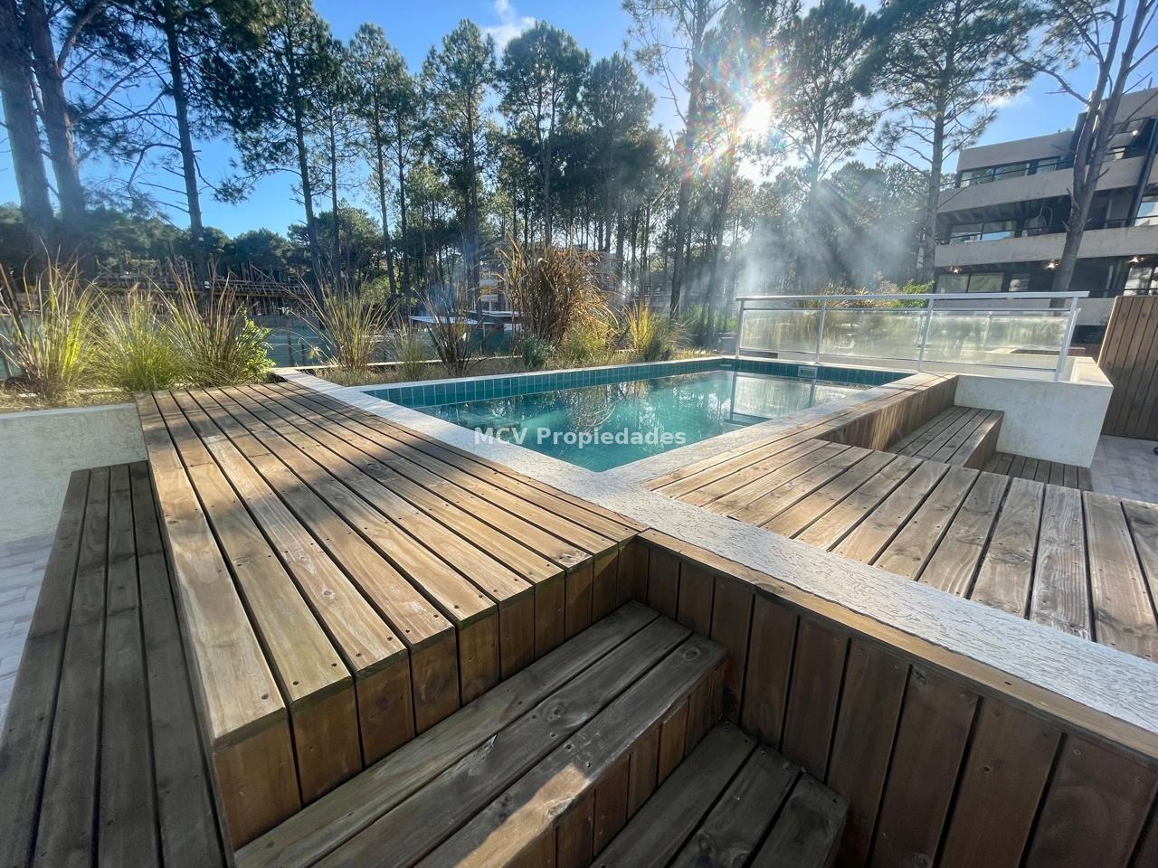 PINAMAR NORTE - DEPTO Edific. ZEUS - 2 Amb PB con piscina privada — foto 29