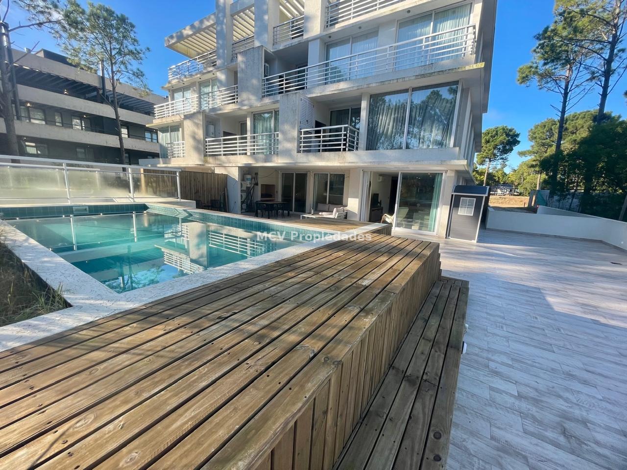 PINAMAR NORTE - DEPTO Edific. ZEUS - 2 Amb PB con piscina privada — foto 30