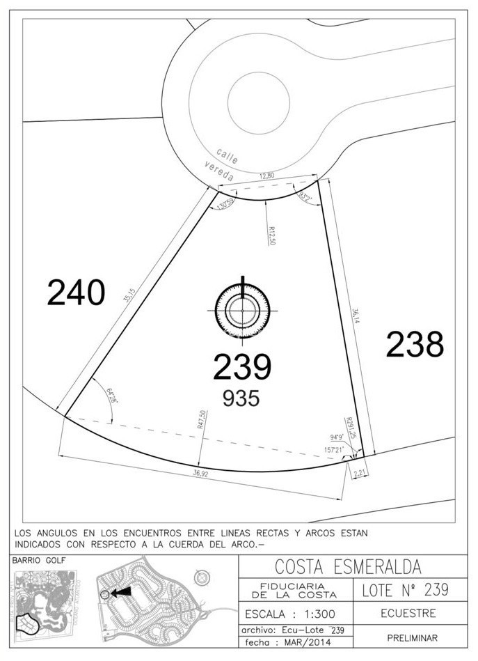 Ecuestre 239 Lote a La Venta!